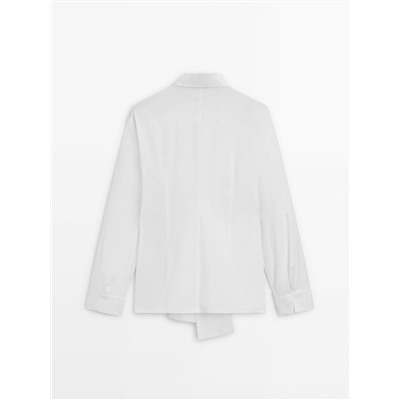 Camisa popelín lazada