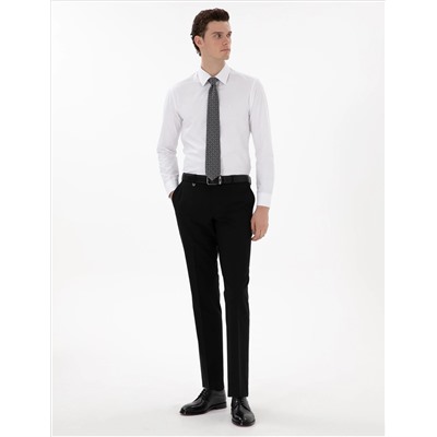 Тканневые брюки Black Slim Fit