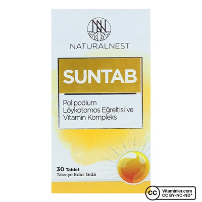 NaturalNest Suntab 30 Таблетка