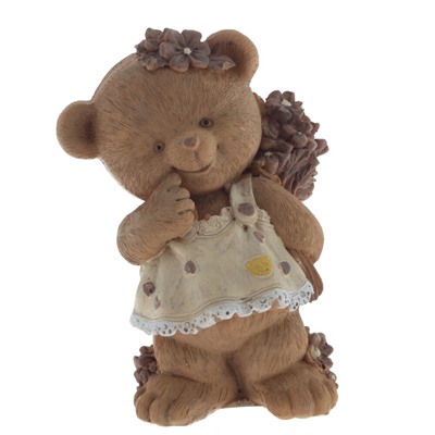 Фигурка декоративная "Медвежонок", L9,5 W6,5 H14 см, 2в.