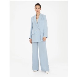 Blue Cupro ткани брюки
