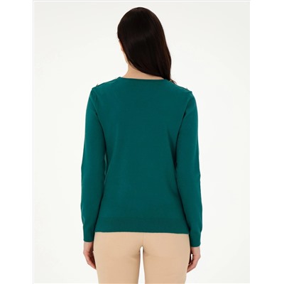 Темно -зеленый Ex. Slim Fit Basic Kazakh