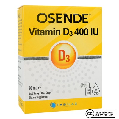 Osende Витамин D3 400 МЕ 20 мл Капли