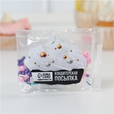 Кондитерская посыпка для куличей, 25 г.