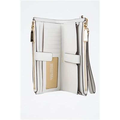 Cartera de piel - Blanco