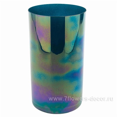 Ваза "Тициано-цилиндр Люстр" (стекло), D11,5xH20 см