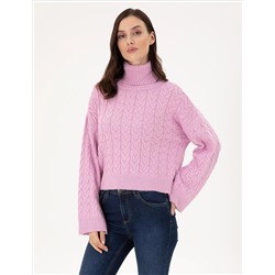 Lila Crow Ball Frisherman воротничный свитер