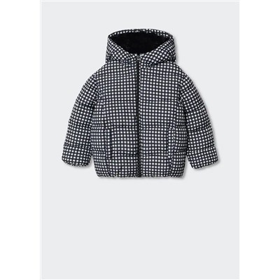 Anorak acolchado capucha -  Niña | MANGO OUTLET España