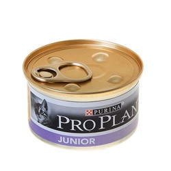 Влажный корм PRO PLAN KITTEN  для котят, курица, мусс, ж/б, 85 г