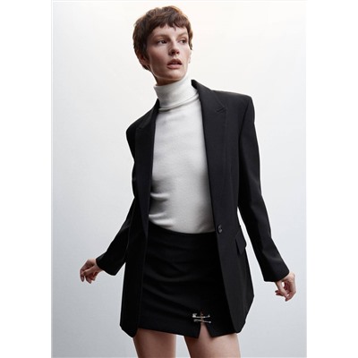 Falda detalle imperdibles -  Mujer | MANGO OUTLET España