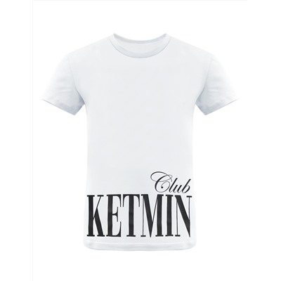 Футболка для девочки KETMIN CLUB цв.Белый