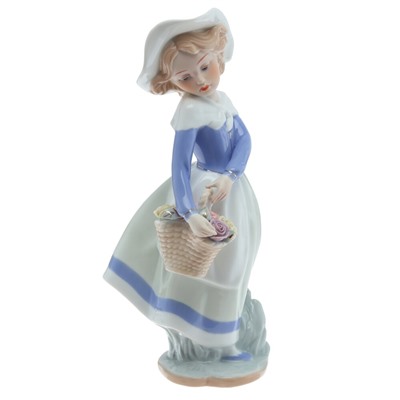 Фигурка декоративная "Девочка", L10 W13,5 H30 см