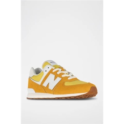 Zapatillas de piel 574 Amarillo