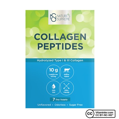 Nature's Supreme Collagen Peptides 7 пакетиков без вкуса