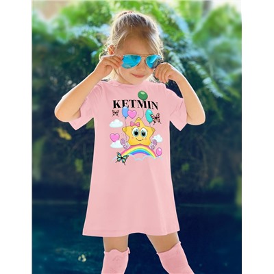 Платье для девочки KETMIN STAR MINI цв.Розовый