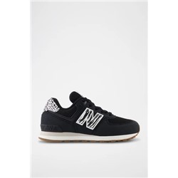 Zapatillas 574 - Negro y blanco