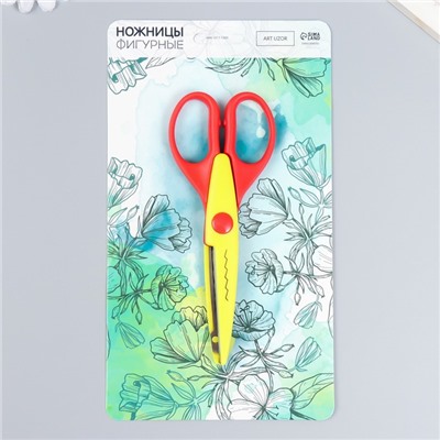 Ножницы рельефные 15,5 см МИКС