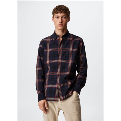 Camisa slim fit cuadros -  Hombre | MANGO OUTLET España