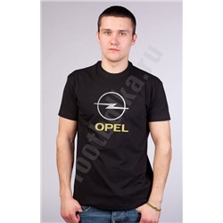 Футболка "Opel" черная