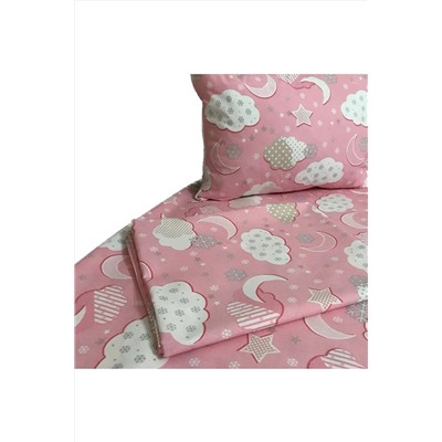 разные цвета HOME COLLECTION Комплект пододеяльник  100x150cm+простынь 120x160cm + наволочка 35x45cm