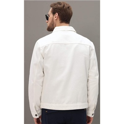 Куртка джинс F411-1257 white