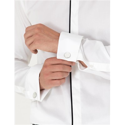 Рубашка для смокинга с белым Slim Fit