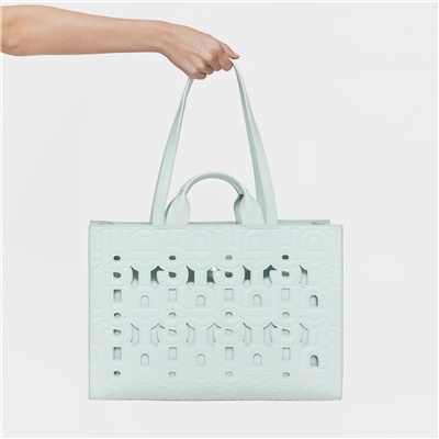 Bolso shopper Manifesto Cut - azul claro