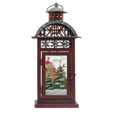 Подсвечник "Фонарик", L19 W19 H44,5 см