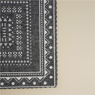 Салфетки сервировочные SL Home, 4 шт, 44×29 см, серые