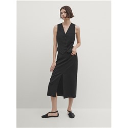 Chaleco traje corto