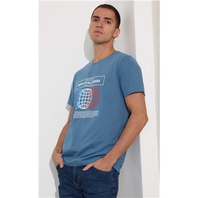 Футболка P411-06-821 denim