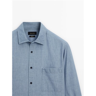 Camisa denim regular fit