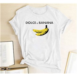 Футболка унисекс "Dolche Banana" антибренд