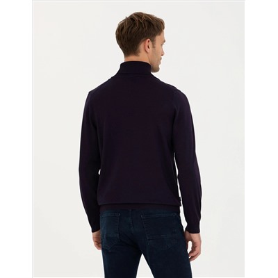Purple Slim Fit Fisherman воротнич