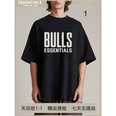 Классная футболка Essential*s Fea*r Of Go*d x NB*A