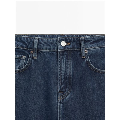 Jeans tiro bajo straight fit regular length