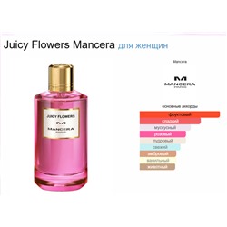 MANCERA JUICY FLOWERS lady