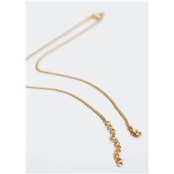 Collar colgante corazón -  Mujer | MANGO OUTLET España
