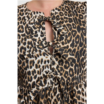 Multi -Colosed Women's Leopary Pattern хорошо большой размер BLZE TBBAW25AF00021