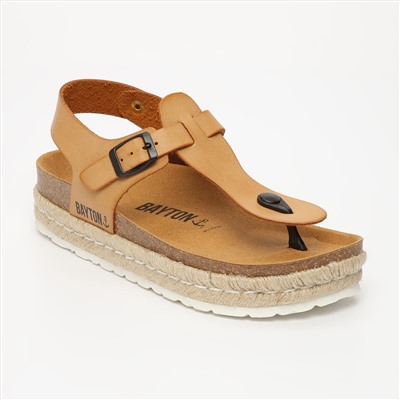 Sandalias - cuero - Camel