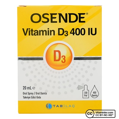 Osende Витамин D3 400 МЕ 20 мл Капли