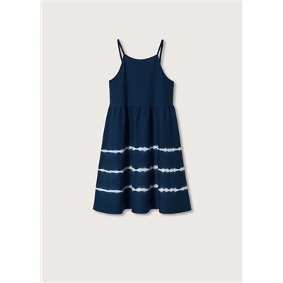 Vestido estampado tie dye -  Niña | MANGO OUTLET España