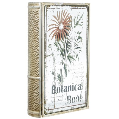 Шкатулка-книга с зеркальным элементом, L16 W5 H26 см