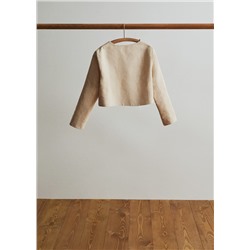 Chaqueta lino botón -  Niña | MANGO OUTLET España