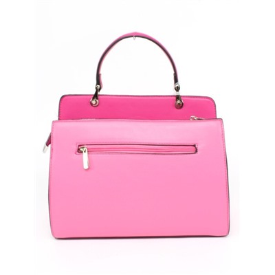 Сумка женская искусственная кожа DJ-CM 6969-ROSE RED 2отд,  плечевой ремень,   розовый 261494