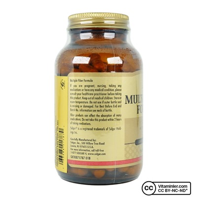 Solgar Multiple Fibre Formula 120 Капсулы