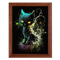 POSV-0258 Постер в рамке 17x23см Кот