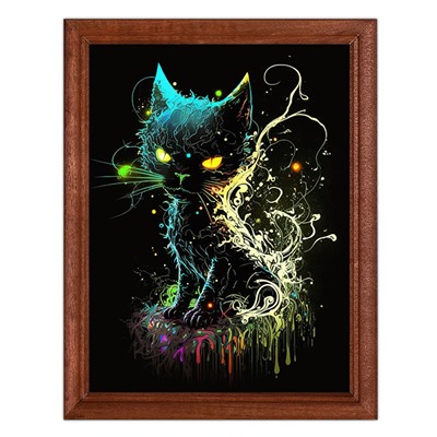 POSV-0258 Постер в рамке 17x23см Кот
