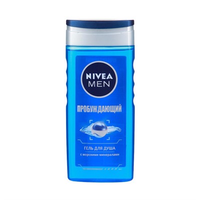 Гель для душа мужской Nivea Men Пробуждающий, 250 мл