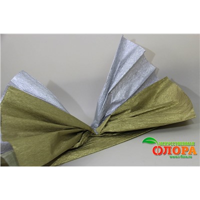 Бумага жатая металлизированная (арт.HYZ3005)